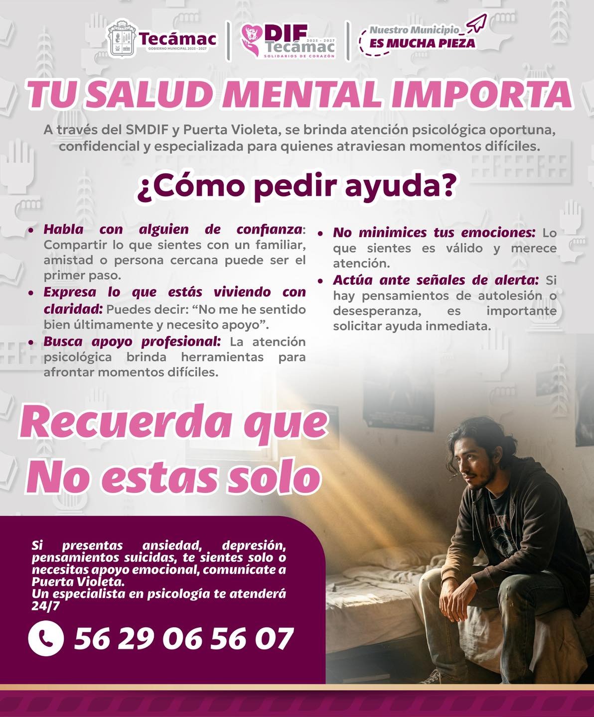 Tu salud mental nos importa