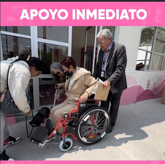 Apoyo inmediato 👩🏽‍🦽✨